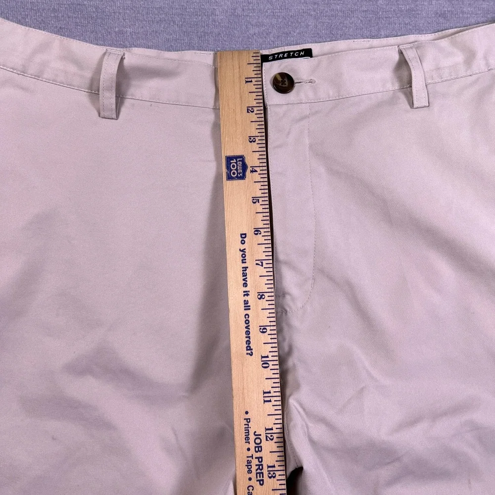 Adidas‎ ClimaCool Stretch Mid Rise Golf Shorts Mens 38 Khaki Tan AE7002